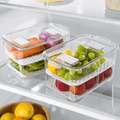 Luma & Home Fresh Keeper Fridge Storage Containers 2 Piece Set