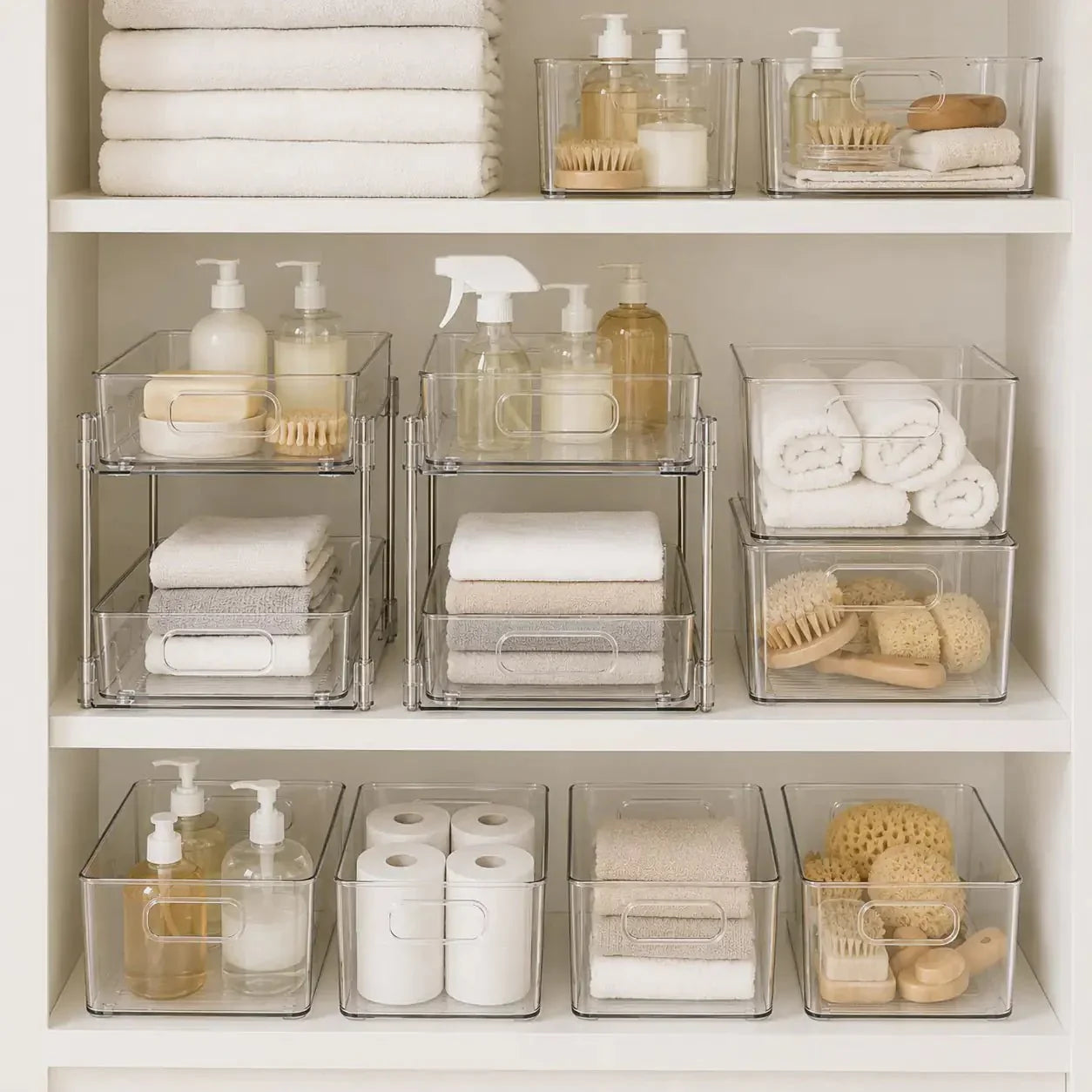 Luma & Home Clearview Under Sink Storage Set 6-Piece