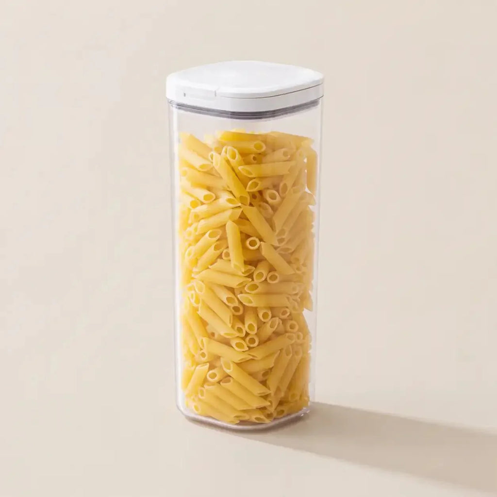 Luma & Home Push Top Pantry Container 3L White Lid
