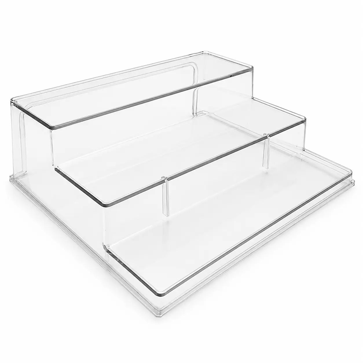 Luma & Home Tiered Spice Rack Large Clear