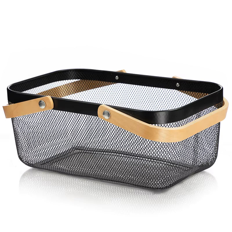 Luma & Home Mesh Storage Basket 6-Piece Set